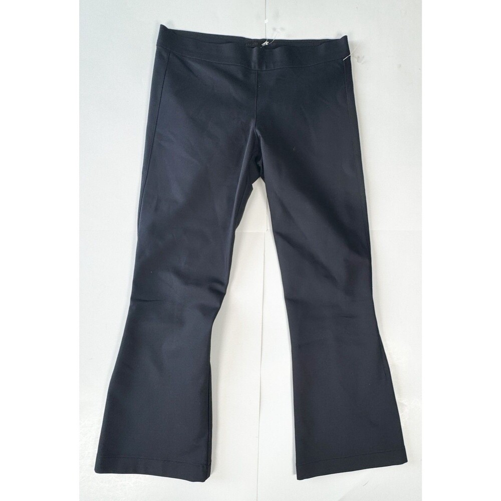 The Row Dark Navy Stretch Cotton Blend Pants Trousers Size Small
